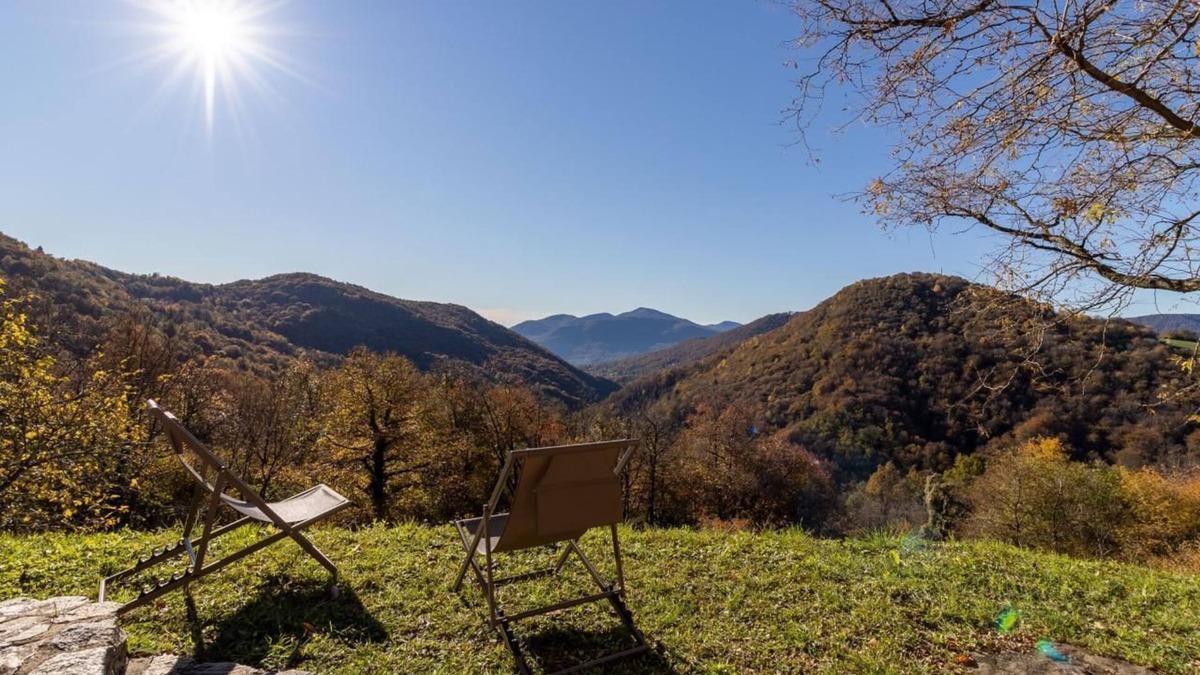 Aranno Ski Chalet | Rustico "Casa Gabriela" with endless views