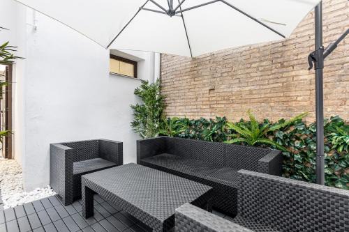 Ruzafa Apartment | Ruzafa Market, 2 Rooms, 5 pax,wifi ACTerrace 5 Pax