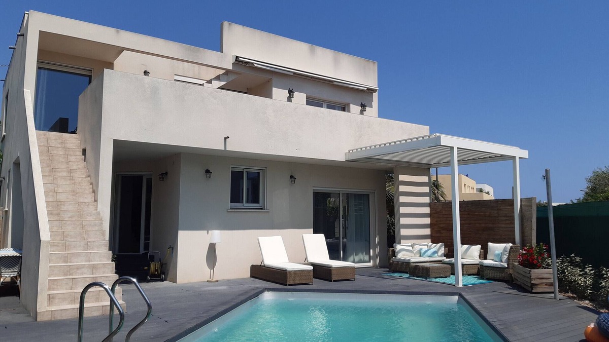 Sete Villa | Sète, Villa familiale avec piscine en Bord de mer