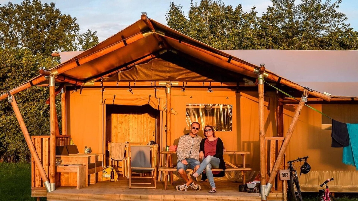 Notter RV Rental | Safari Tent With Pool Access