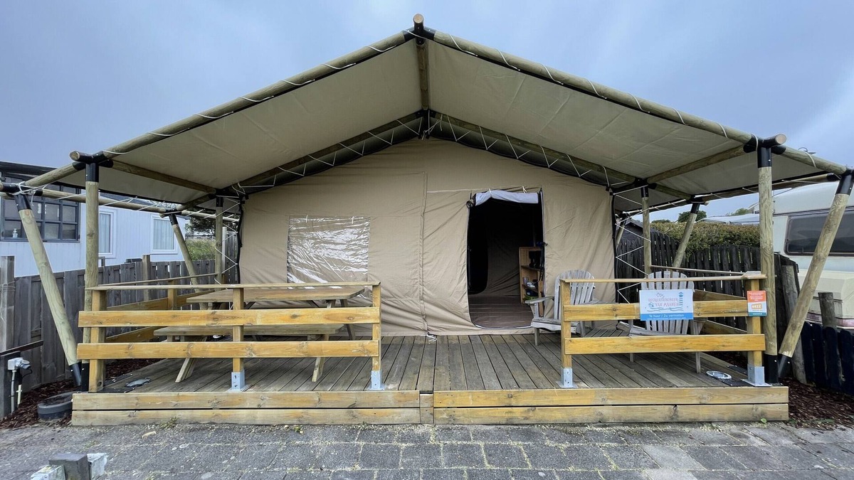 IJmuiden Ski Chalet | Safaritent IJmuiden aan Zee