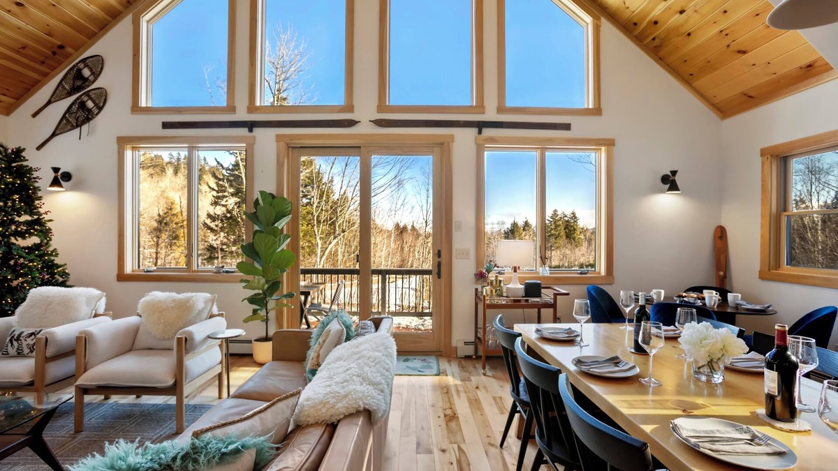 Sunday River Area House | Safety Certified luxury private, dog-friendly new home, 3 miles to Sunday River.