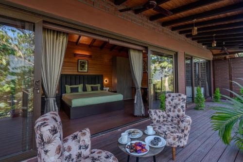 Dehradun Villa | SaffronStays Timber Quest