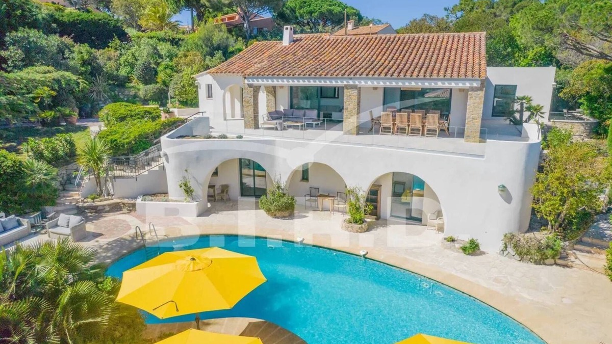 La Nartelle House | Sainte Maxime Beautiful villa with sea view at 300m from the beach