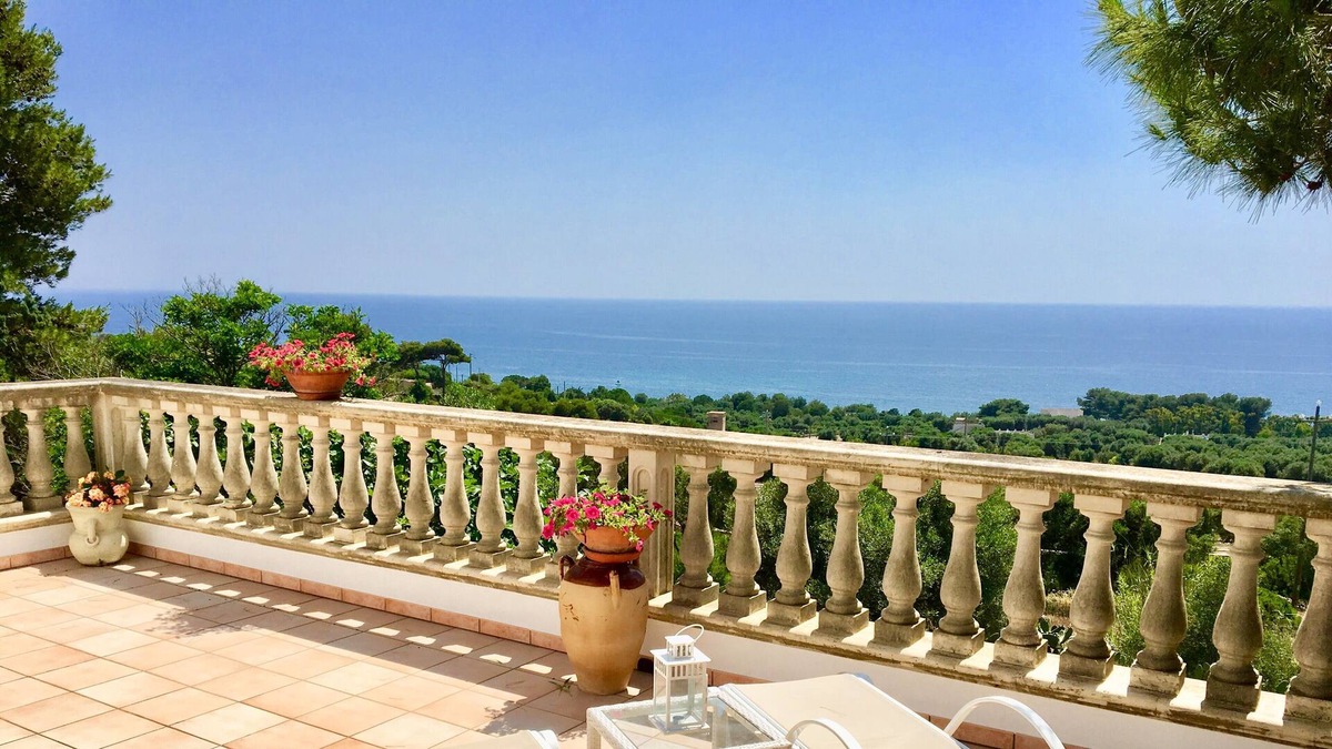 Torre Vado House | Salento. Charming villa with terrace overlooking the sea and surrounded by nature