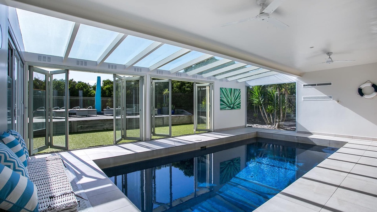 St. Andrews Beach House | Saltaire St Andrews Beach - Set on a 1/2 acre with indoor swimming pool and 2 living areas