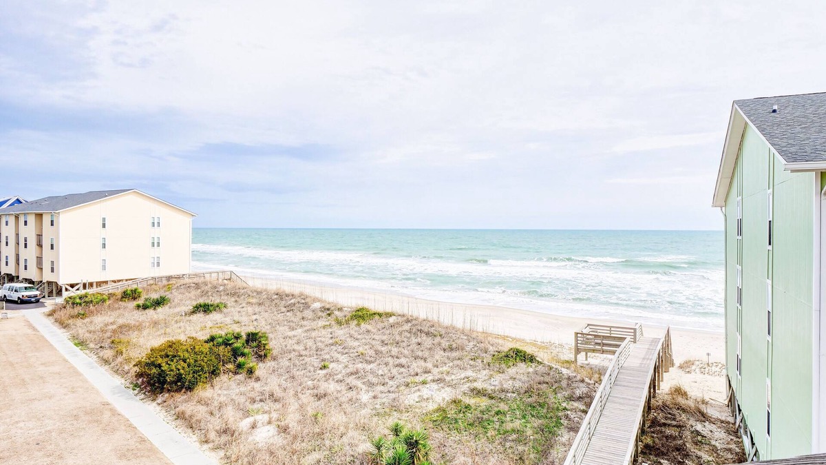 Surf City Condo | Saltwater Haven - Beach Front, Ocean View