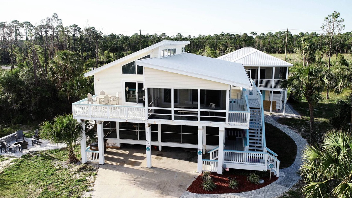 Port St. Joe House | Salty dog on the rocks