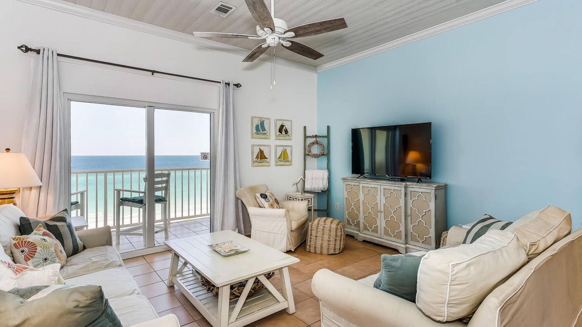 Pensacola Beach Condo | Salty Kisses on the Beach! 4th floor San Souci-across from Peg Leg Pete's!