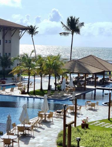 Porto de Galinhas Resort | SAMOA POLINÉSIA BEACH RESORT MURO ALTO Apto Térreo