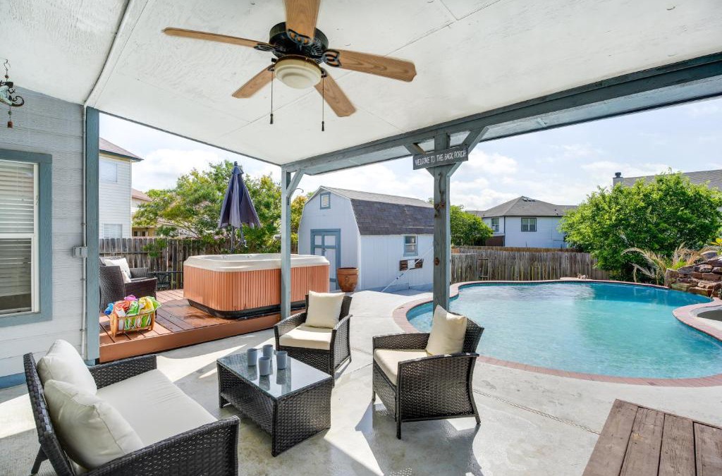 San Antonio House | San Antonio Home with Private Hot Tub and Pool!