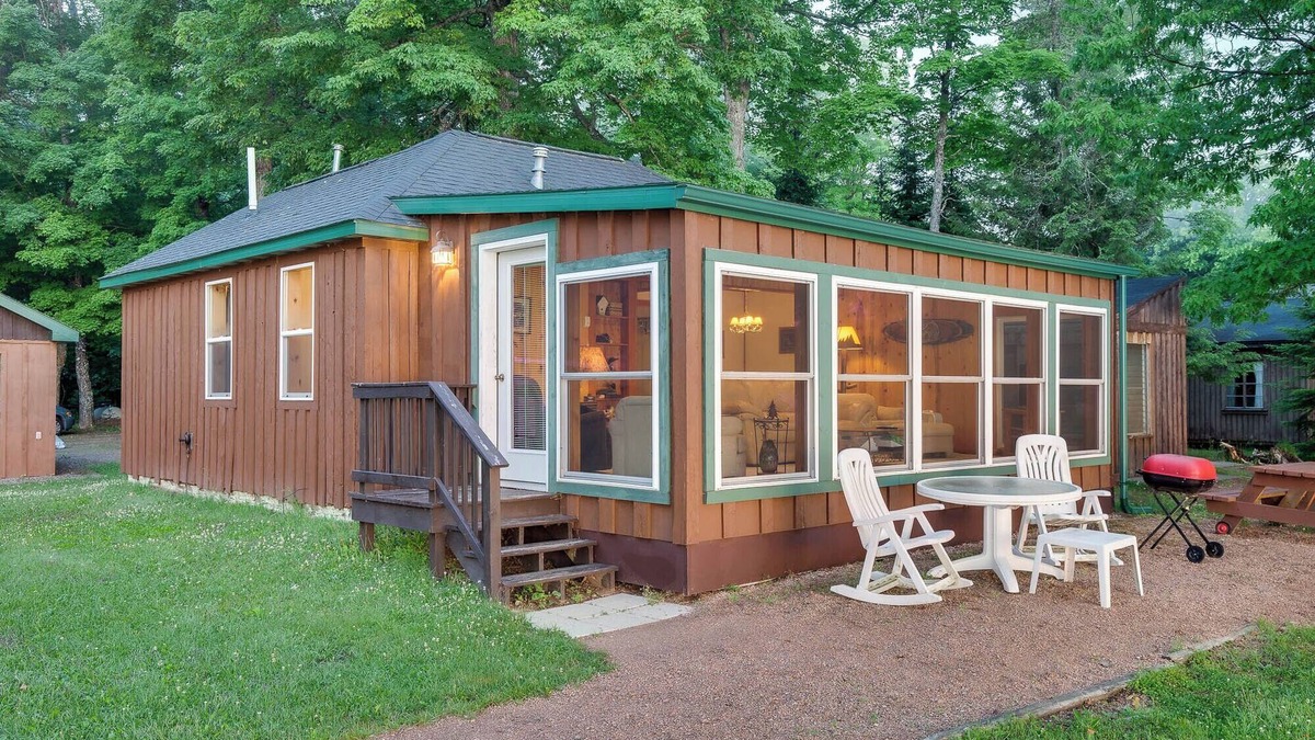 Mercer Cabin | Sand beach, great view, & relaxing fire pit just feet away from the shoreline.