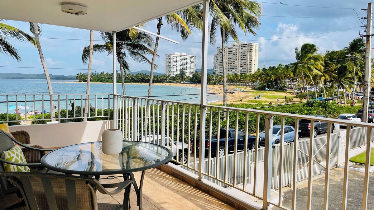 Solimar Condo | Sand & Sea Cozy 2 bedroom condo with AC and WiFi in charming Luquillo Beach!