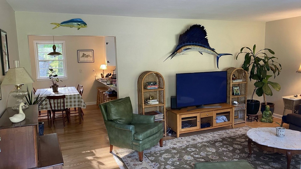 Virginia Beach House | Sandbridge House with 2 acres and large back deck with wooded views