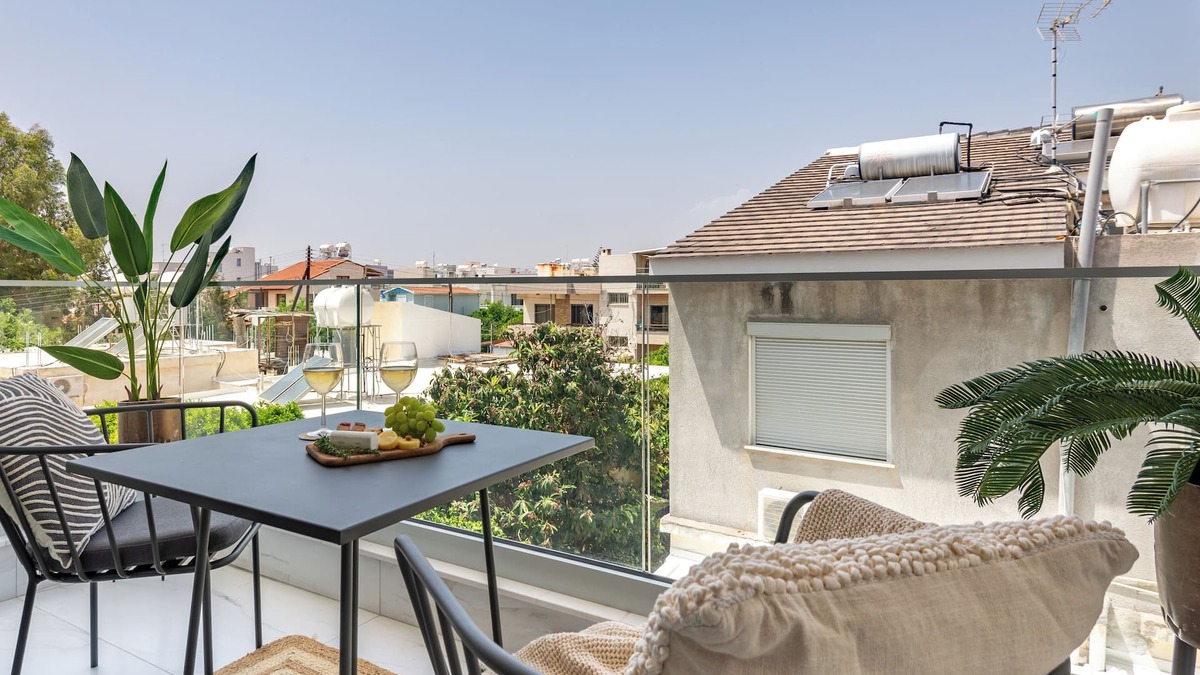 Limassol Apartment | Sanders Cruise - Lovely Studio Apt with Balcony