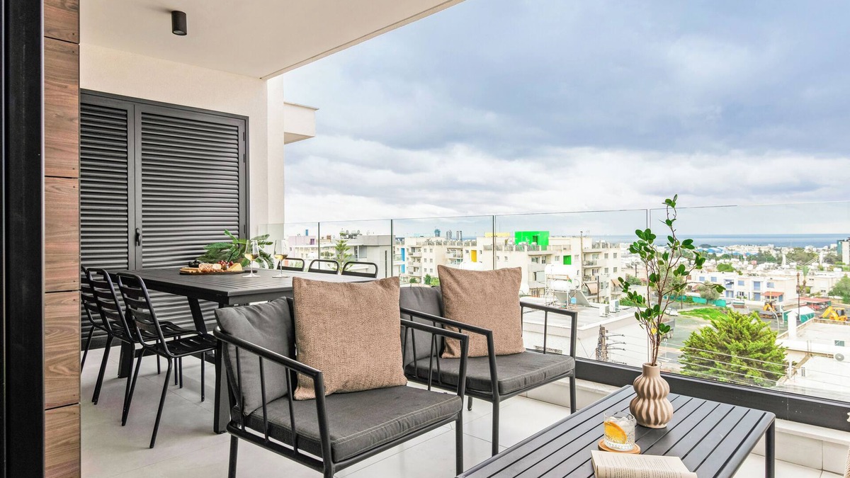 Agios Athanasios Apartment | Sanders Only - Delightful 2-Bdr Apt with Balcony