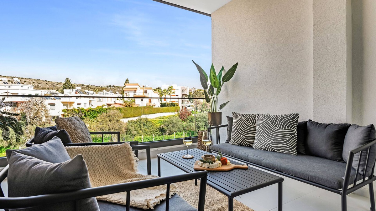 Agia Fyla Apartment | Sanders Triple - Cozy 1-Bdr Apt with Balcony