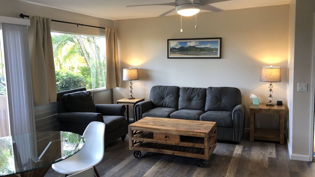 Princeville Condo | Sandpiper 129A - Updated, modern, comfortable 1 bd