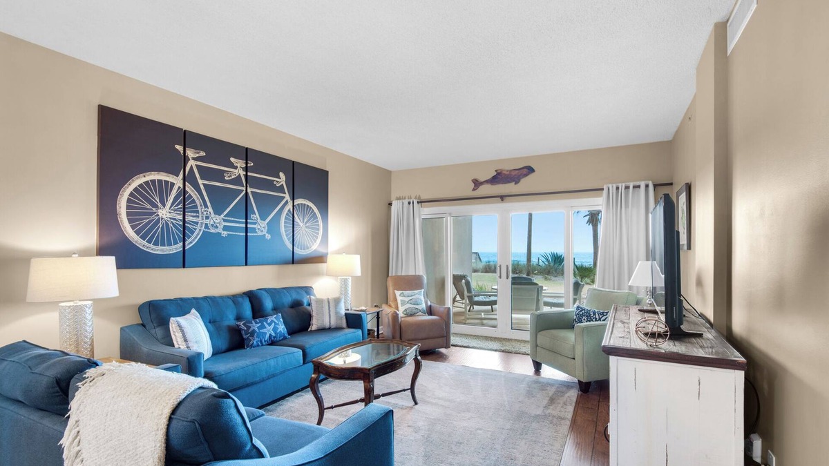 Ono Island Condo | Sandy Key 122: 2 BR/2 BA Perdido Key, FL Beachfront Condo, On-Site Rental Office, Sleeps 6