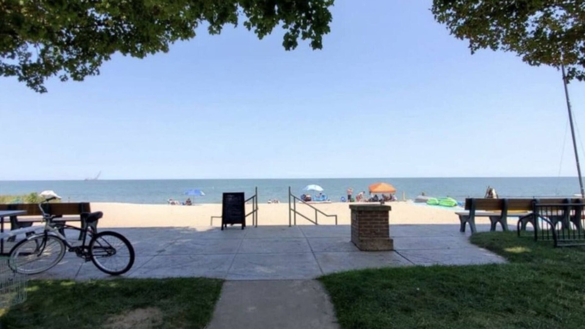Huron House | Sandy Neighborhood Private Beach Getaway in Huron