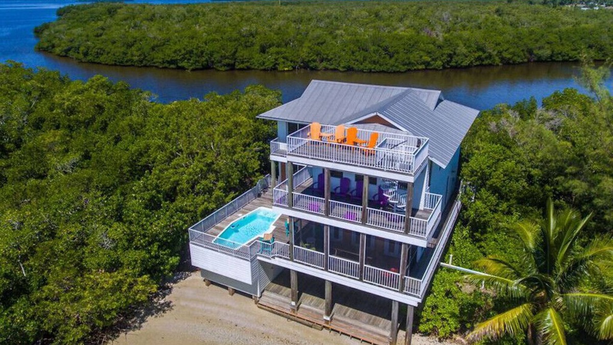Saint James City House | Sanibel FL - PRIVATE ISLAND Featured on HGTV "Island Hunters"
