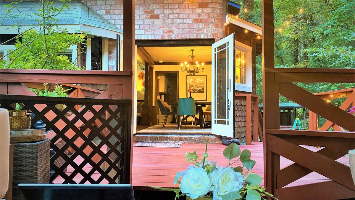Ben Lomond Villa | Santa Cruz Mountains Forest Creek Sanctuary, Free Parking
