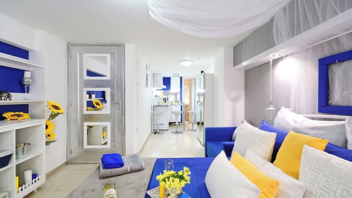 Mousio Apartment | Santorini Style in Athens ,Greece !Aegean Style!