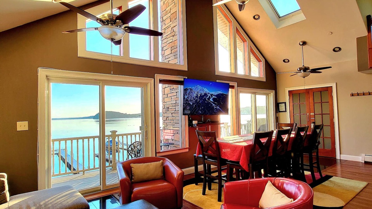 Malta Condo | Saratoga Lake Waterfront with Dock, Near Racetrack & Downtown Saratoga!