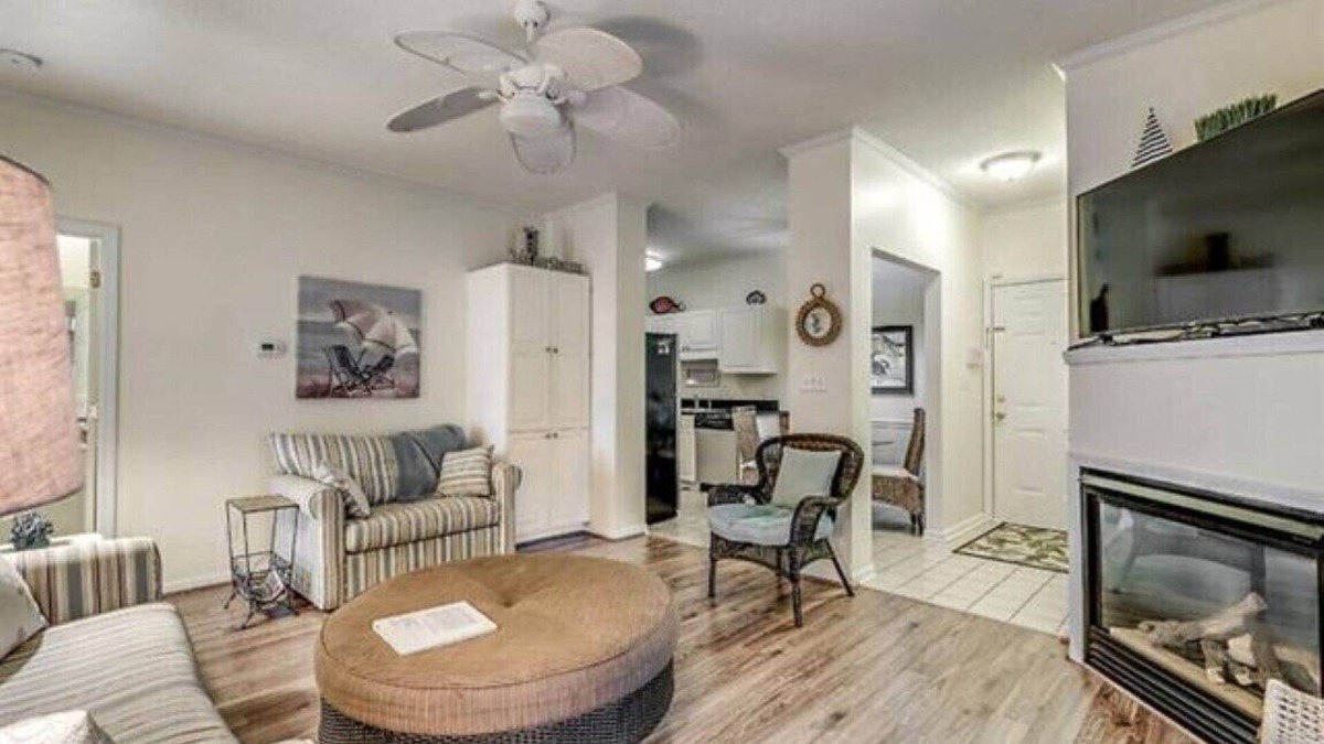 Vaught Condo | Savannah Shores, 2BR, 1BA Gated