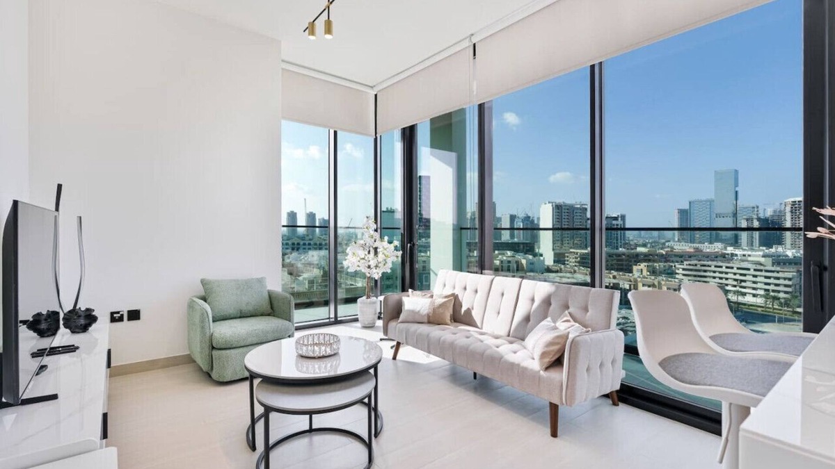 Dubai Sports City Apartment | Savis Home-Enjoy the City Skyline View