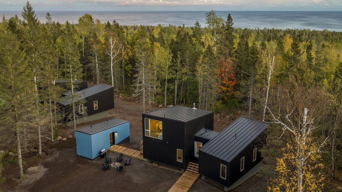 Lutsen Cabin | Scandinavian Chalet and sauna in Lutsen - Grey
