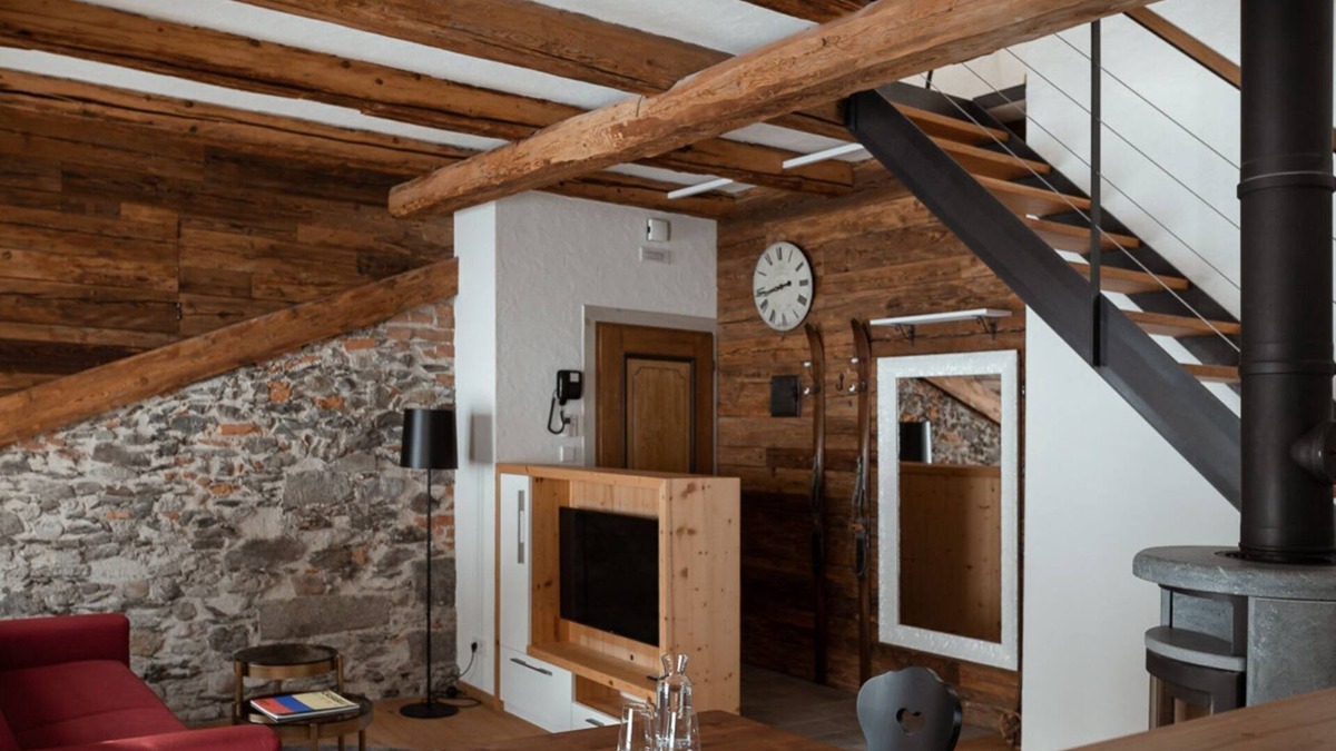 San Lorenzo di Sebato Ski Chalet | Scenic Mountain Escape With Spa