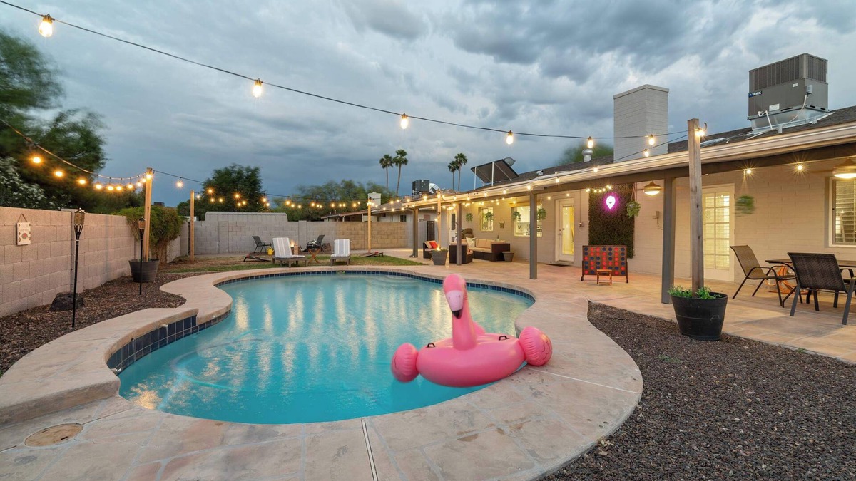 Tempe House | Scottsdale Getaway | Private Pool + Hot Tub