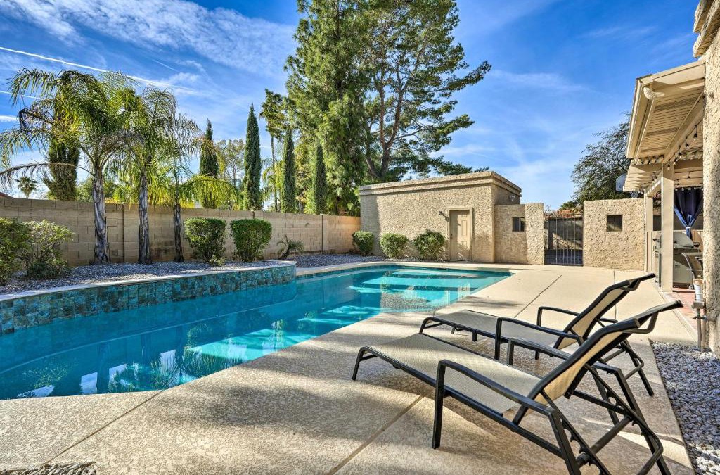 Santiago House | Scottsdale Home with Private Heated Pool