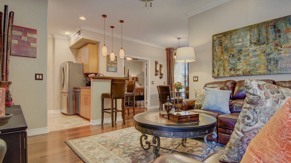 Desert View Village Condo | Scottsdale Luxury Condo pool & Clubhouse view.