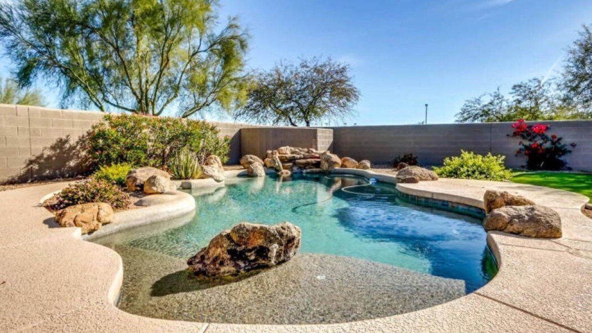 North Scottsdale House | Scottsdale Luxury Retreat with Private Pool & Waterfall