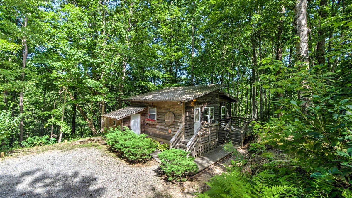 Stecoah Cabin | Screened Porch: ‘The Coop’ Robbinsville Cabin!