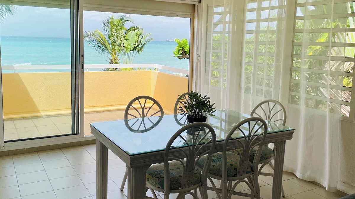 Bas du Fort Apartment | Sea, boat and mountain views, beach just around the corner!