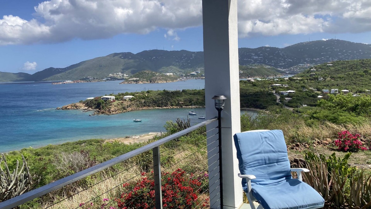 Estate Western Water Island Villa | Sea Breeze Villa . Spectacular Views of the Caribbean! Golf Cart Included!