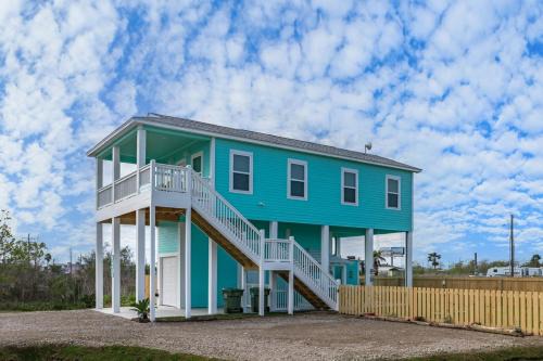 Crystal Beach House | Sea Glass Cottage home