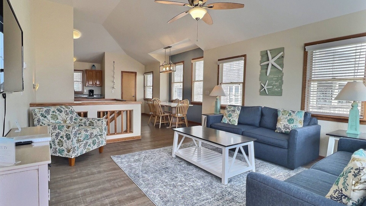 Buxton Cottage | Sea Star- Ocean Views- Steps to Beach- Community Pool