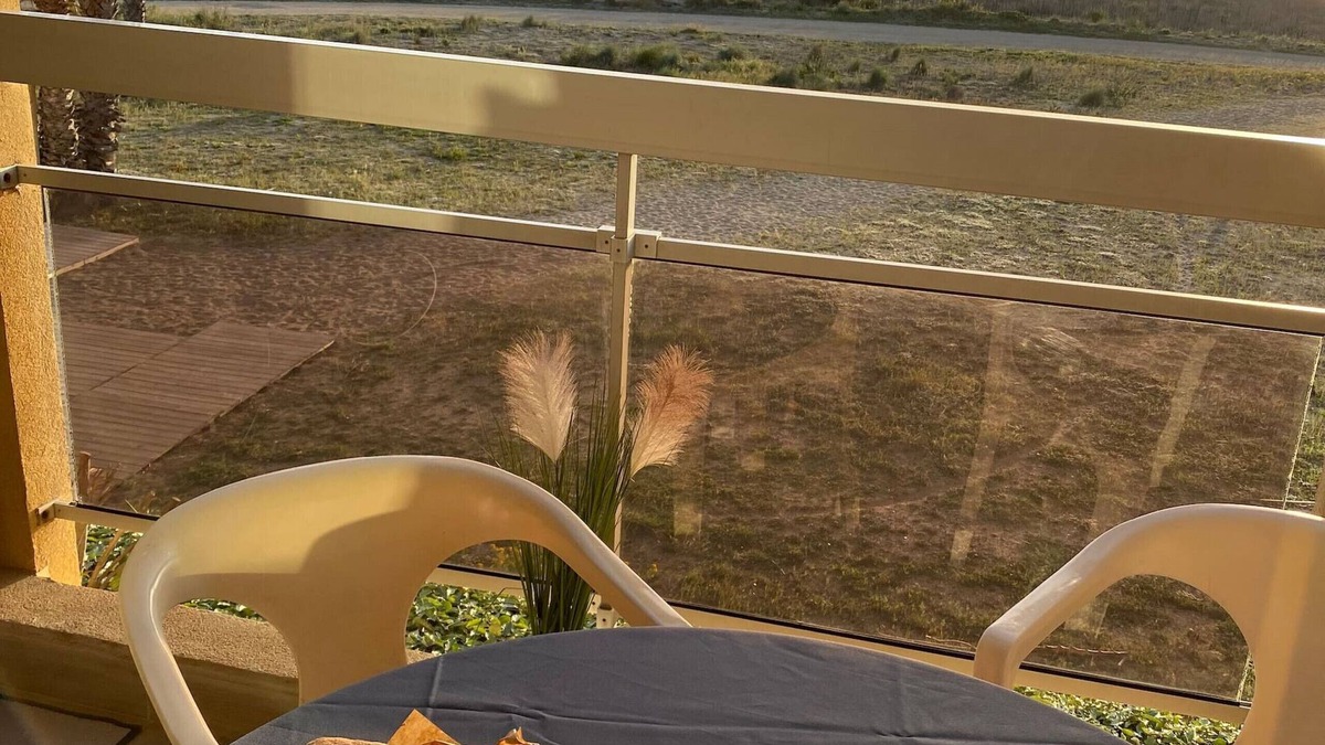 Saint-Cyprien Plage Apartment | Sea view apartment with access to beach and 3-star swimming pool à St Cyprien