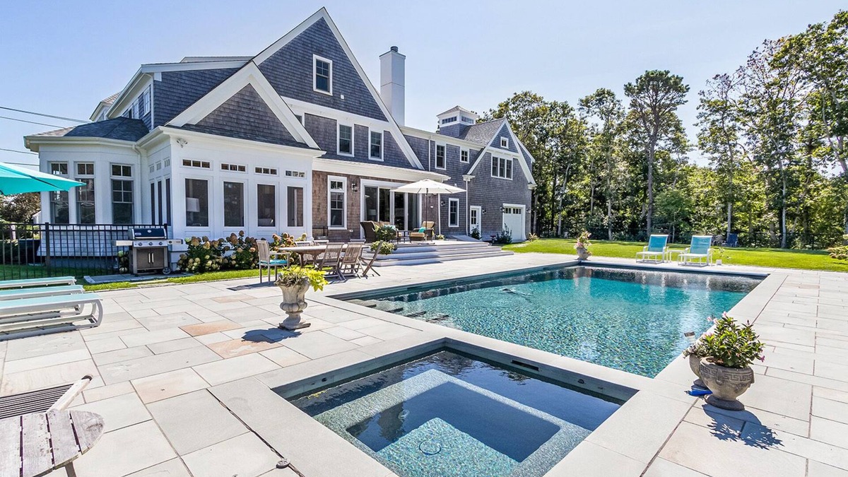 Wianno House | Sea View Ave Brand New Construction - Pool Hot tub Tennis Court