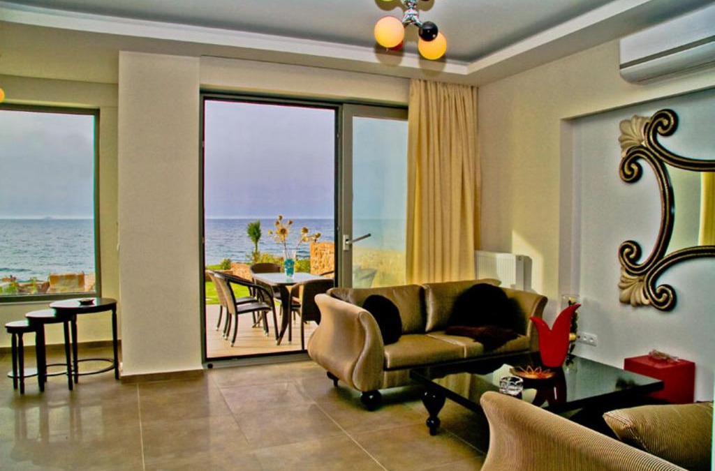Kato Gouves Villa | Sea View Beachfront Villa Peri