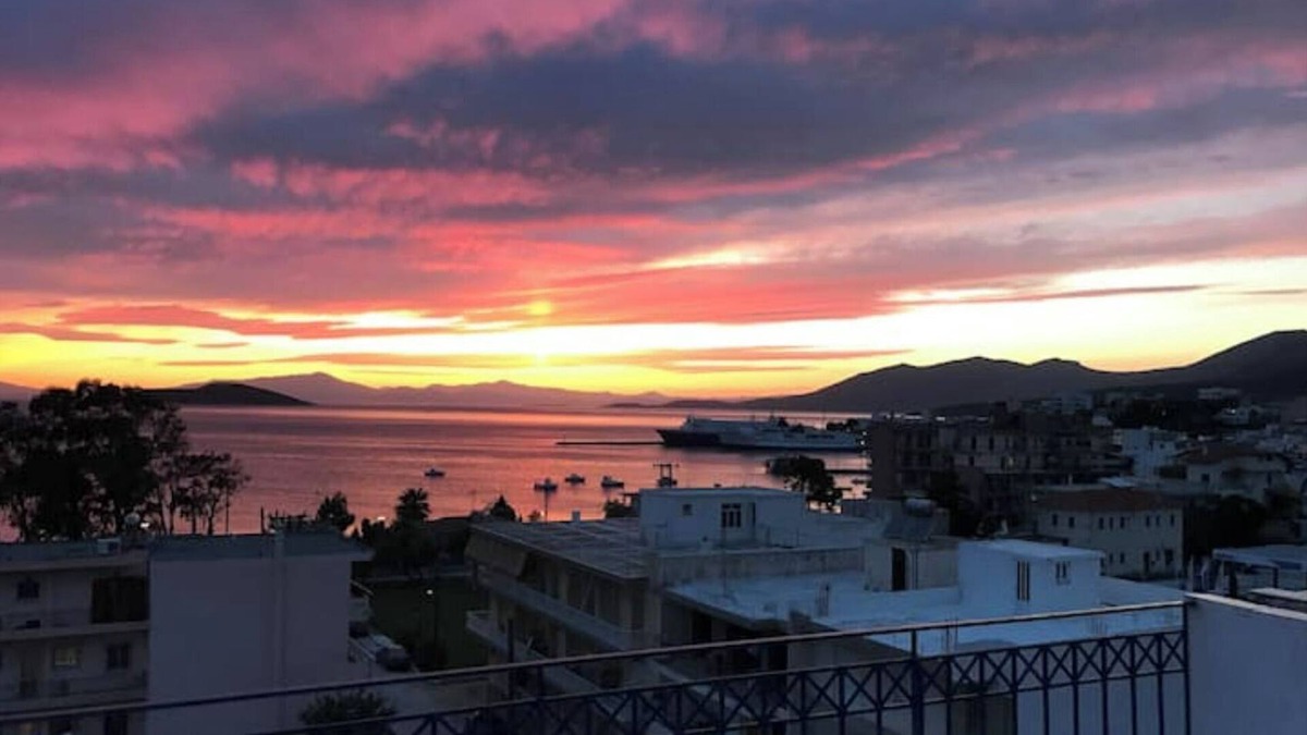 Marmari Apartment | Sea View flat - Marmari village 1hour from Rafina
