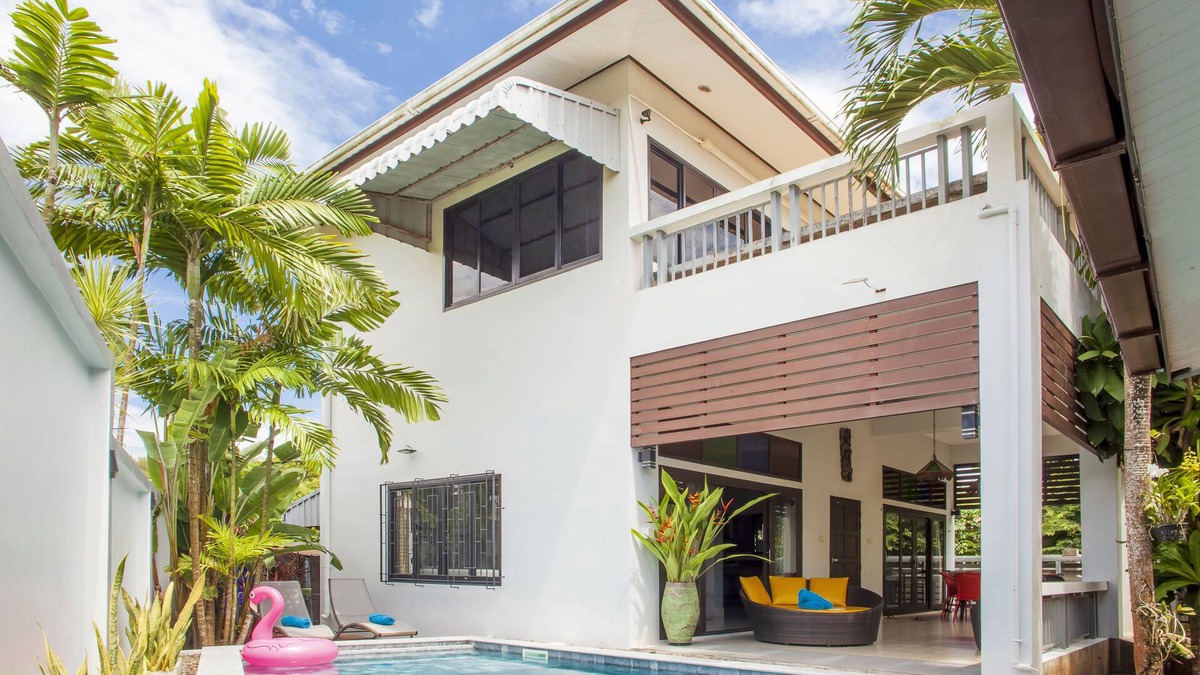 Nong Thale Villa | Sea view from 4 to 6 people 150 meters from the beach seen sea upstairs.
