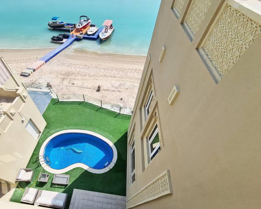West Bay Villa | Sea View Luxury 5BHK+ Private Pool & Beach Access
