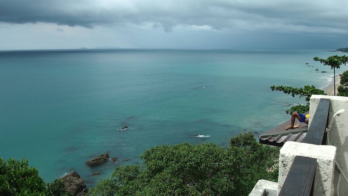 Ko Lanta Villa | Sea View Villa no.2 Nui Beach (two AC rooms, kitchenette,large terrace, 5+1 pax)