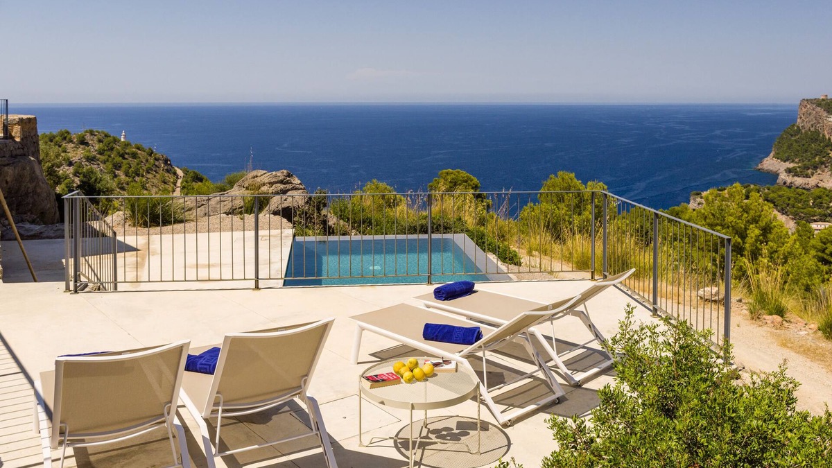 Soller House | Sea view Villa with pool 360 degree view of the entire port of Soller,open sea