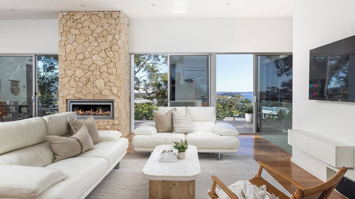 Shoal Bay House | Sea Vista at Shoal Bay - Heated Pool, Fireplace and Views